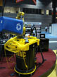 Rubbermaid Robotic Janitor Arm dumps trash, vacuums and cleans